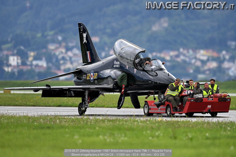 2019-09-07 Zeltweg Airpower 11667 British Aerospace Hawk TMk 1 - Royal Air Force.jpg
